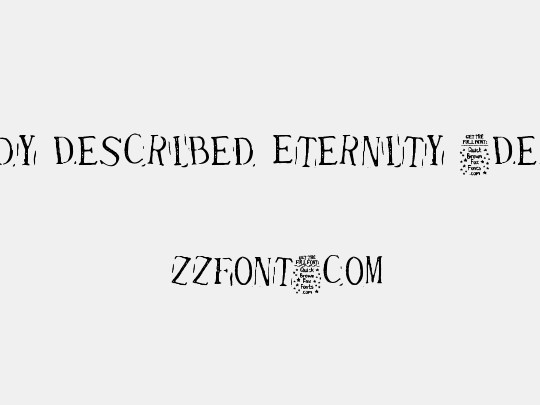 Randy Described Eternity (Demo)