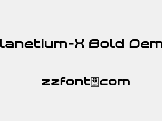 Planetium-X Bold Demo
