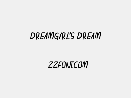 dreamgirl's dream