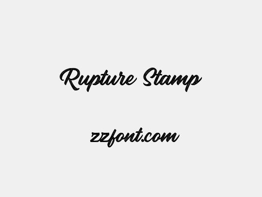 Rupture Stamp