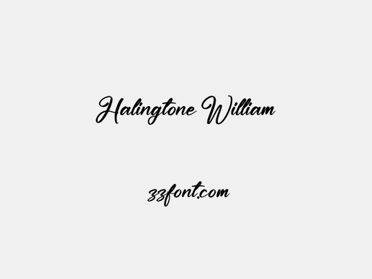 Halingtone William