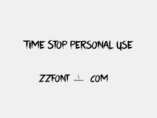 Time Stop Personal Use