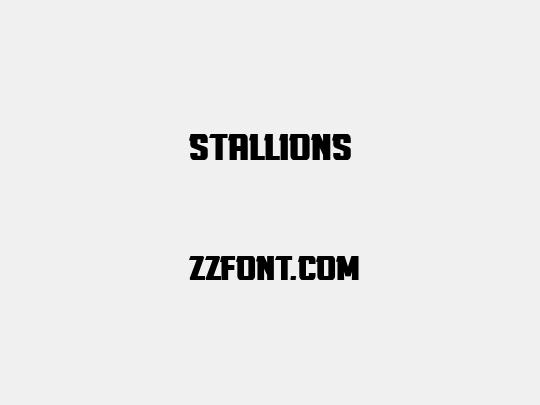 Stallions