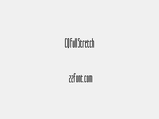 CQ Full Stretch