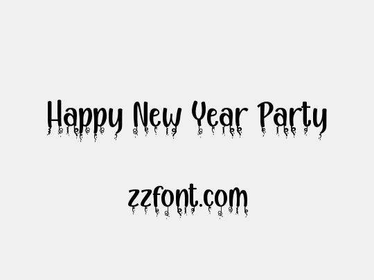 Happy New Year Party