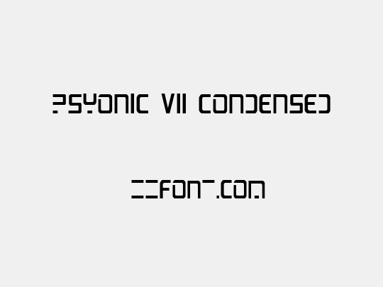 PsYonic VII Condensed