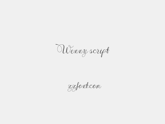 Wenny script