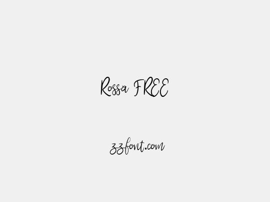 Rossa FREE