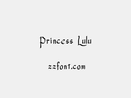 Princess Lulu
