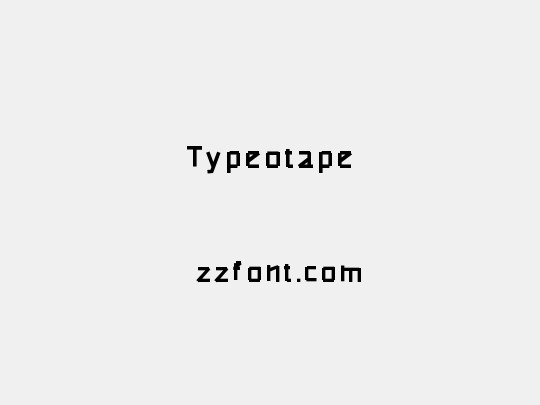 Typeotape