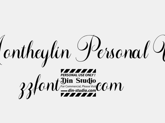 Montheylin Personal Use