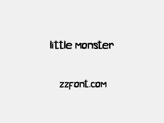 little monster