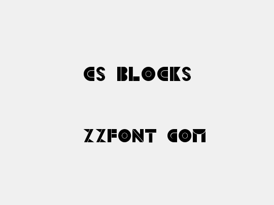 CS Blocks