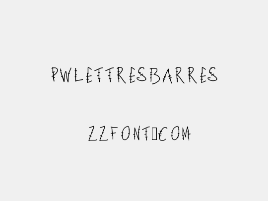 PWLettresbarres