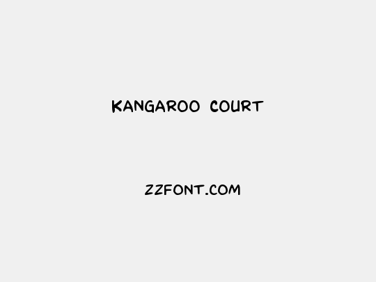 Kangaroo Court