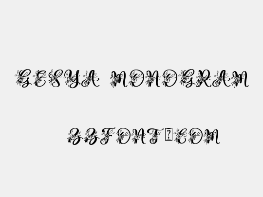 Gesya Monogram