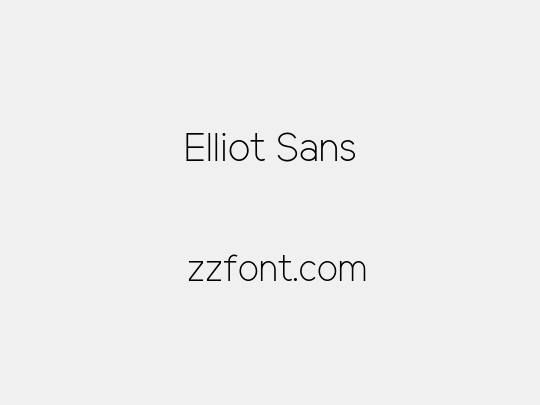 Elliot Sans
