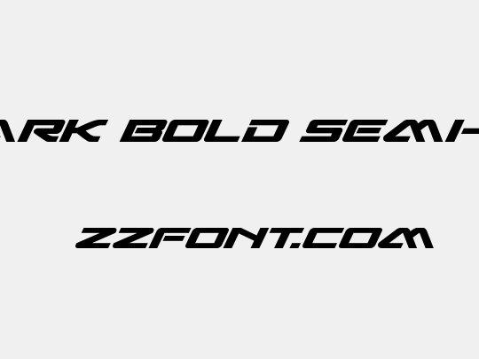 Sabre Shark Bold Semi-Expanded