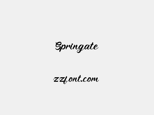 Springate