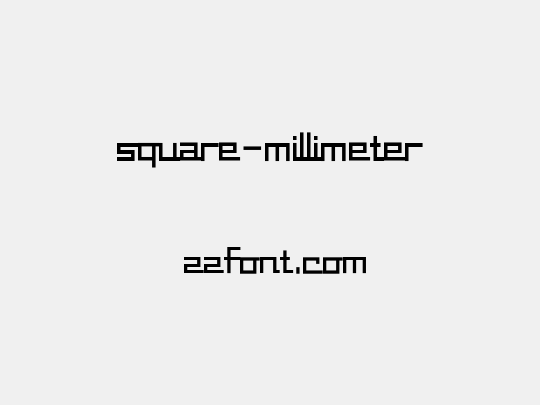 square-millimeter