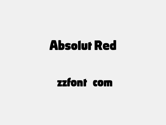 Absolut Red