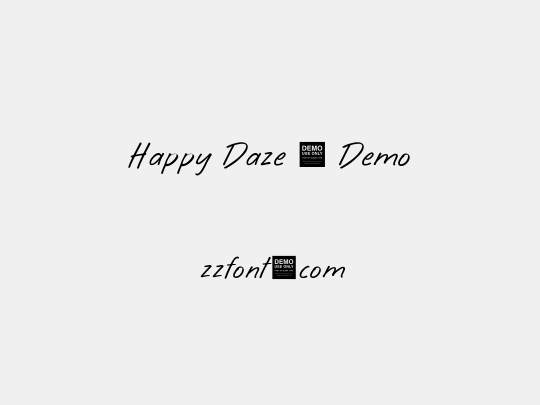 Happy Daze - Demo