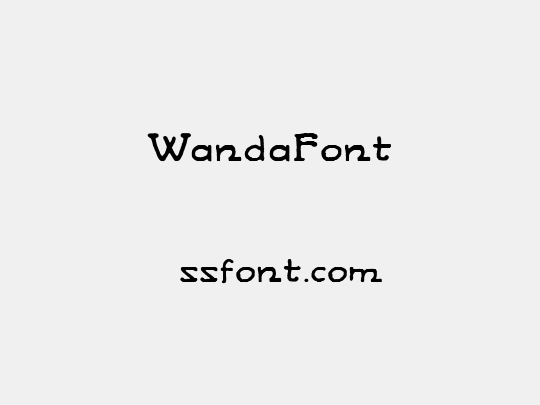 WandaFont