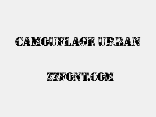 Camouflage Urban