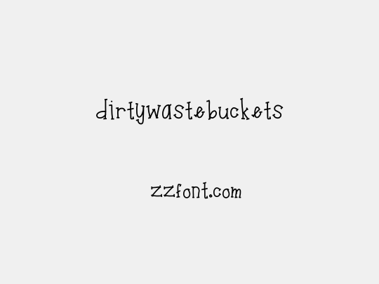 dirtywastebuckets