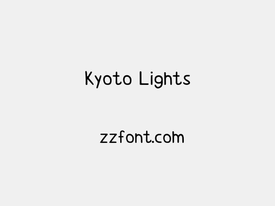 Kyoto Lights