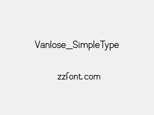 Vanlose_SimpleType