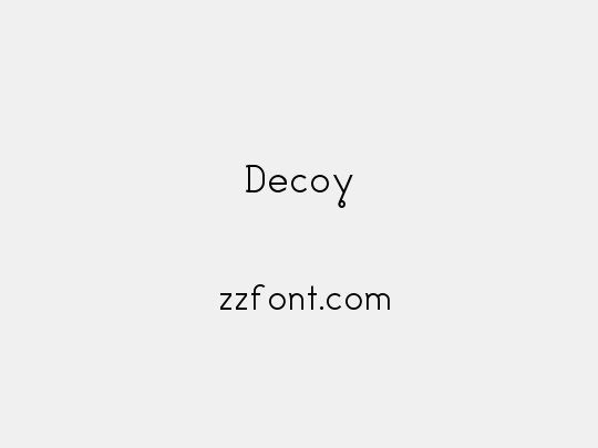 Decoy