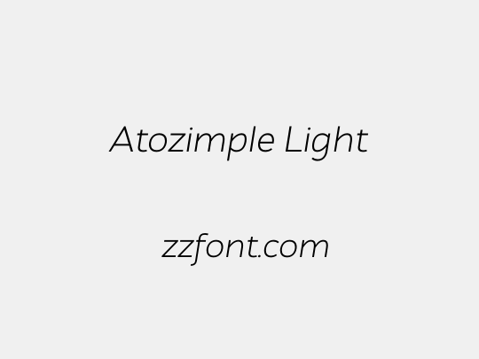 Atozimple Light