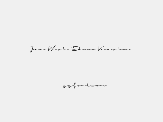 Jee Wish Demo Version