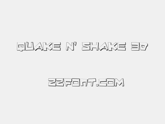 Quake & Shake 3D