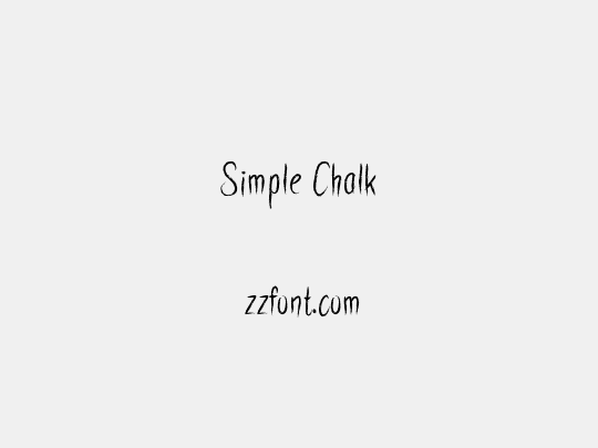 Simple Chalk