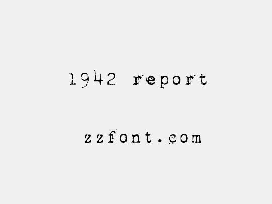 1942 report