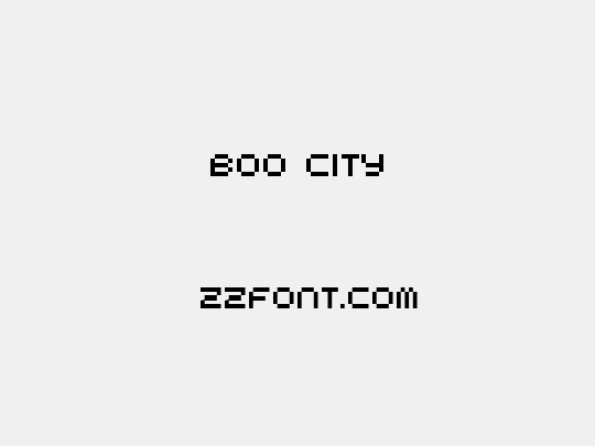 Boo City