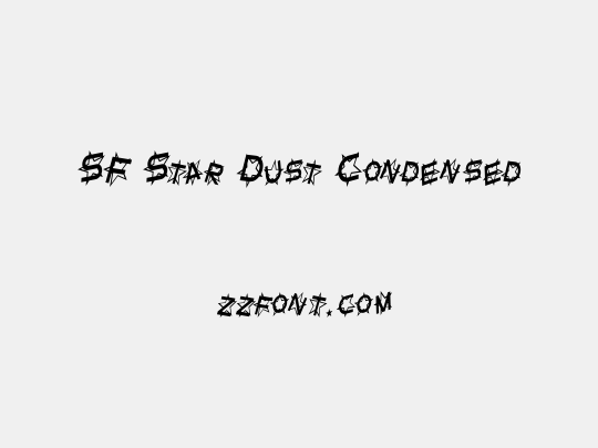SF Star Dust Condensed