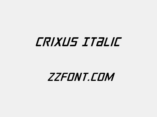Crixus Italic