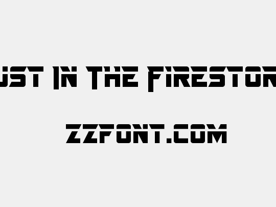 Just In The Firestorm