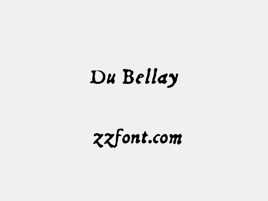 Du Bellay