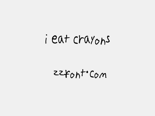 i eat crayons