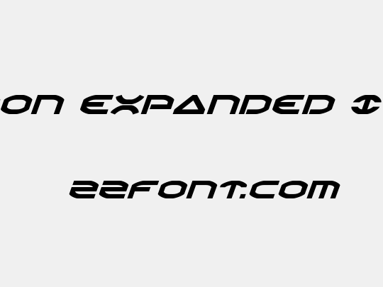 Oberon Expanded Italic