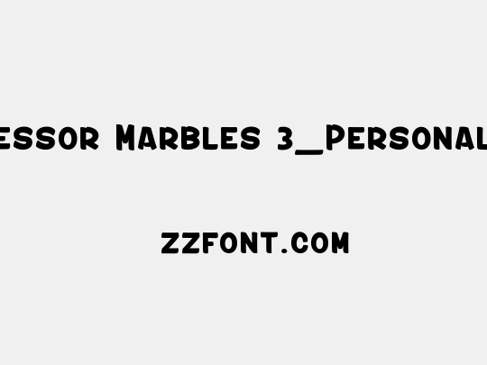 Professor Marbles 3_PersonalUseOnly
