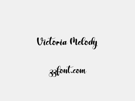 Victoria Melody
