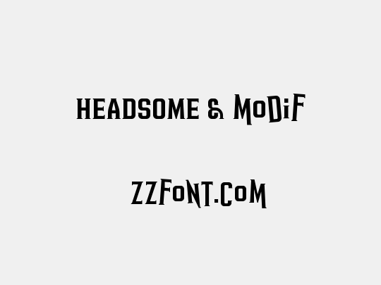 HEADSOME & modif
