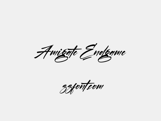 Amigate Endgame