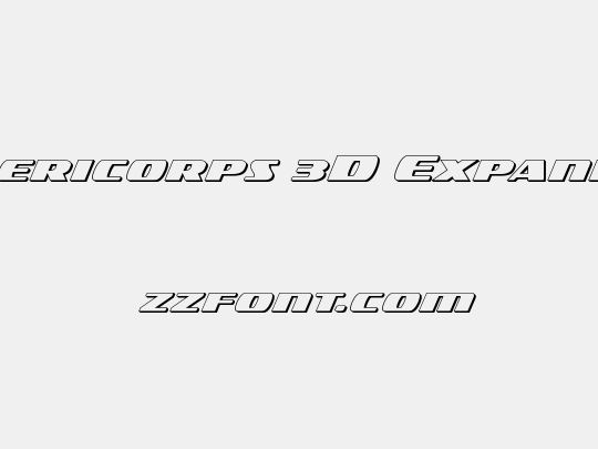 Americorps 3D Expanded