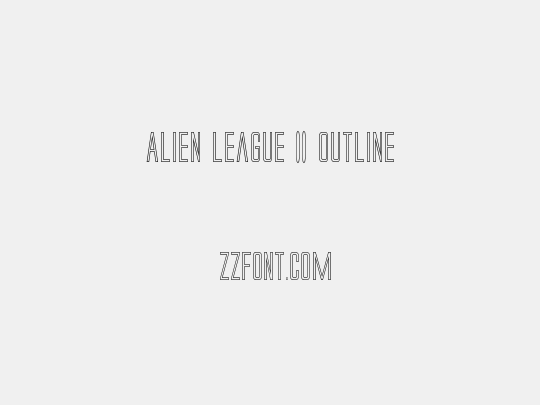 Alien League II Outline